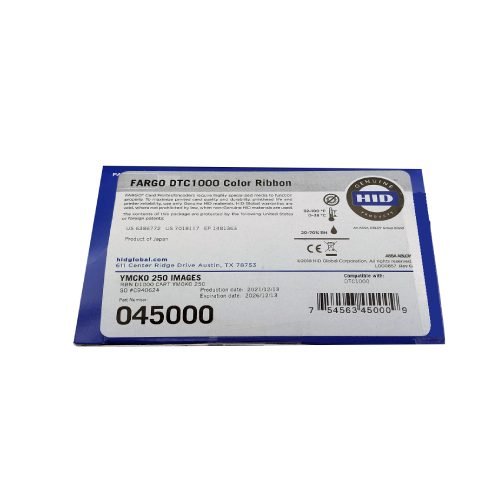 Impresora térmica de tarjetas de PVC  HID® FARGO® DTC1250e - de una y doble cara